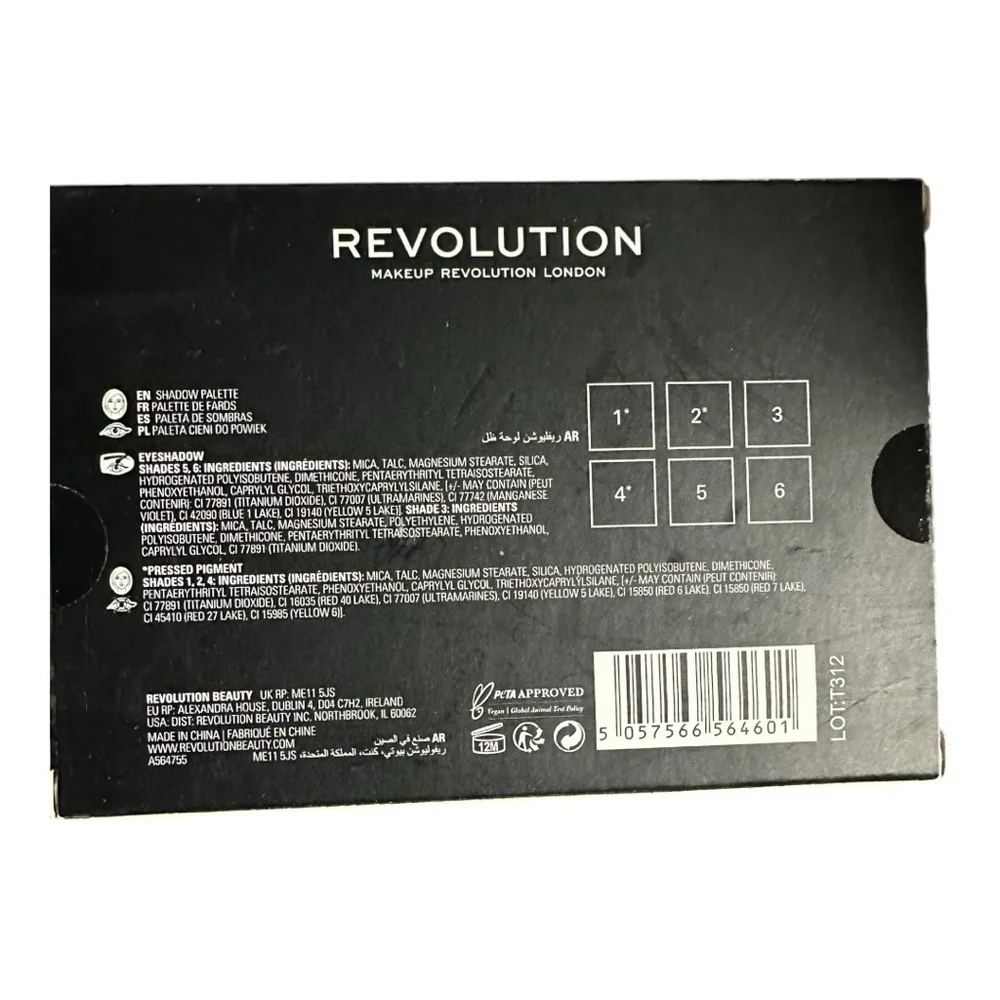 Revolution Boujee AF! Shadow Palette Multi-Color new